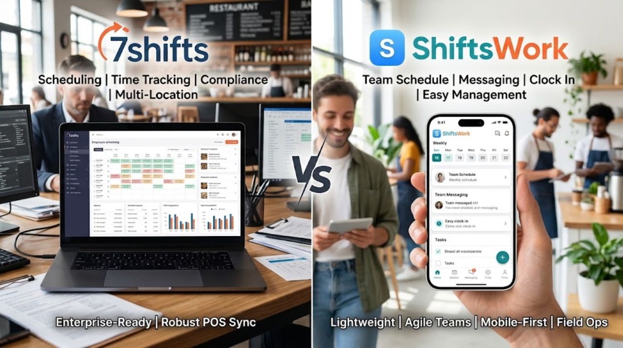 2026 Ultimate Scheduling Software Comparison: 7shifts vs. ShiftsWork — Which is Right for Your Team?