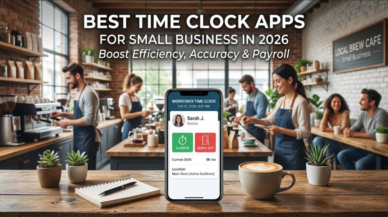 Best Time Clock Apps for Small Business