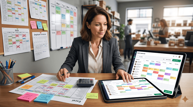 Employee Scheduling Software vs Spreadsheet Scheduling